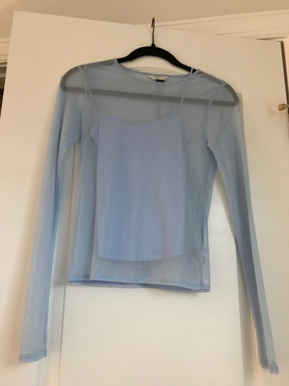 American Eagle two layer top